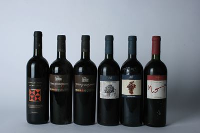 Selezione di Sangiovese di Romagna, assortimento di annate pregiate