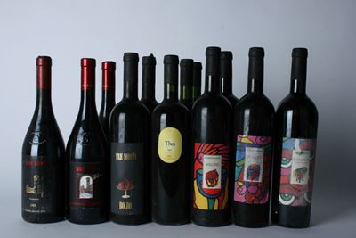 Longanesi Daniele, Etichetta Nera Burson Ravenna IGT 2007; Azienda Agricola Zini, Burson Ravenna ...