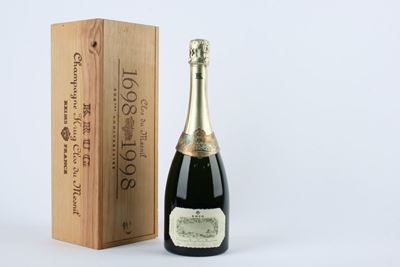 Krug, Clos du Mesnil 300ème Anniversaire, OWC, Bottiglia N. 868, Vendage 4 et 5 Ottobre 1986