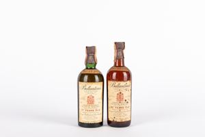 Ballantines Liqueur Blended Scotch Whisky 30 YO e 17 YO (Red Logo)