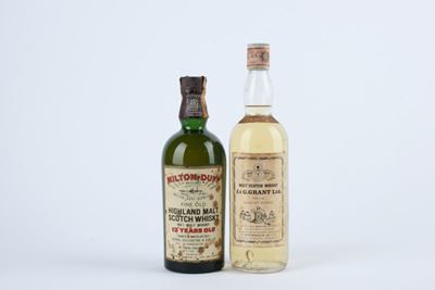Milton Duff, 13 YO e J&G Grant, 5 YO - Whisky in bottiglia