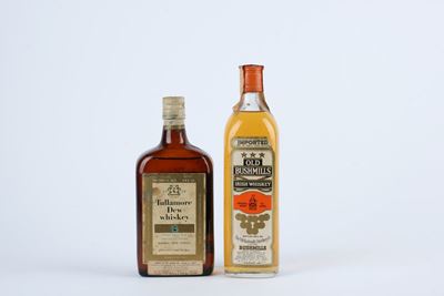 Tullamore Dew, Irish Whisky 8 YO e Bushmills, Irish Whiskey