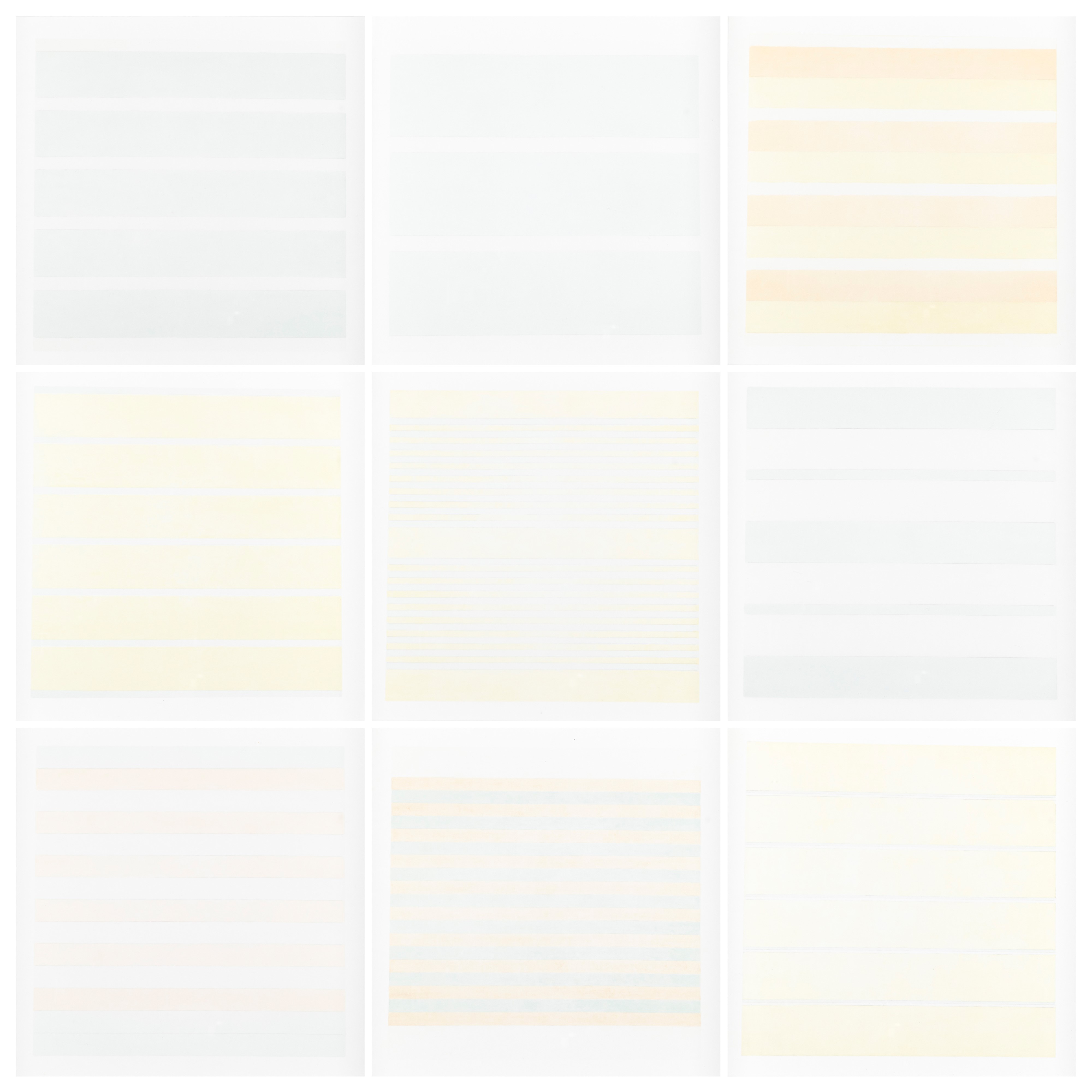 Agnes Martin - Lovely life, Innocence, I love love, Love, Innocent Love ...