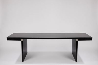 Orseolo, multistrato laccato nero, 1972