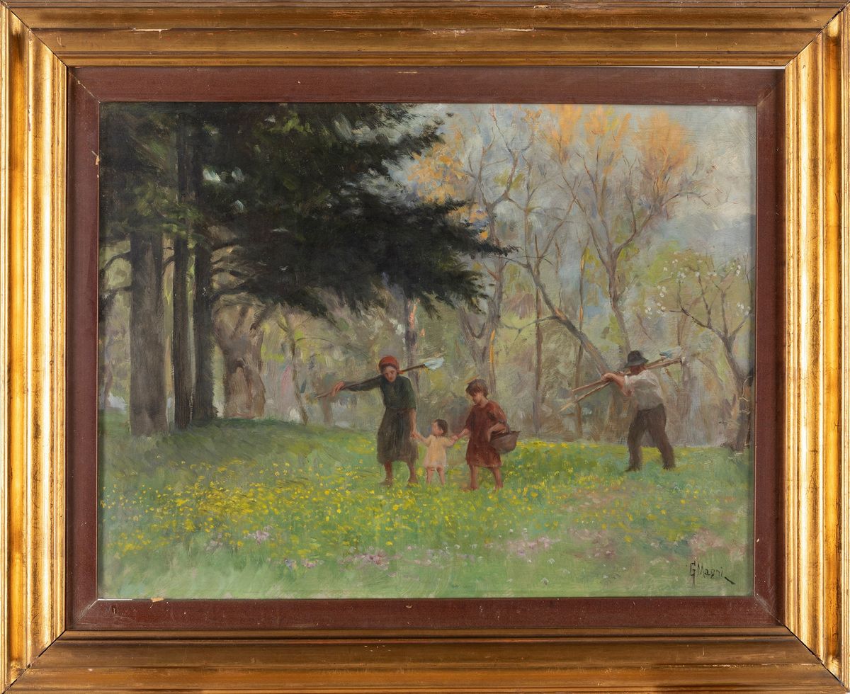 Giuseppe Magni - Ritorno dai Campi