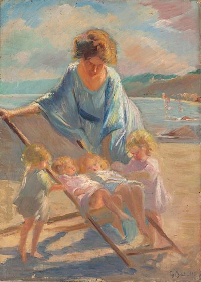 In Spiaggia con la Mamma