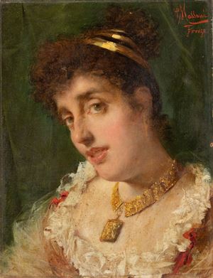 Massani Pompeo - Elegant young woman