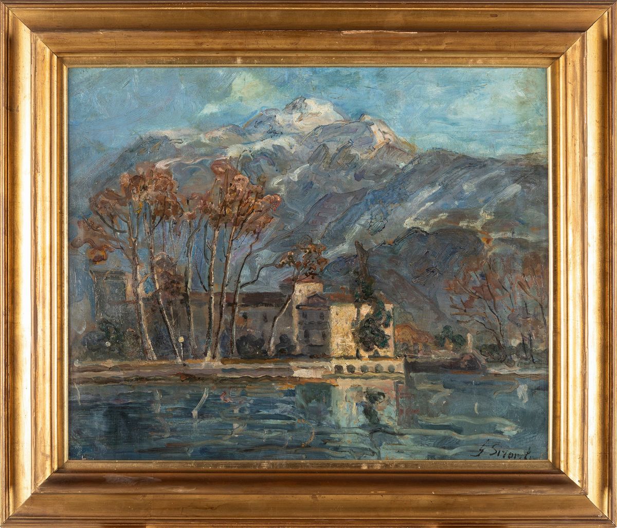 Giovanni Sirombo - Case sul Lago