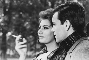 Sofia Loren e Robert Wagner