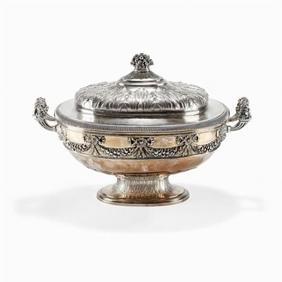 Zuppiera in Argento, Parigi, 1798-1809