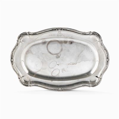 Vassoio in Argento, Francia, Dopo 1838