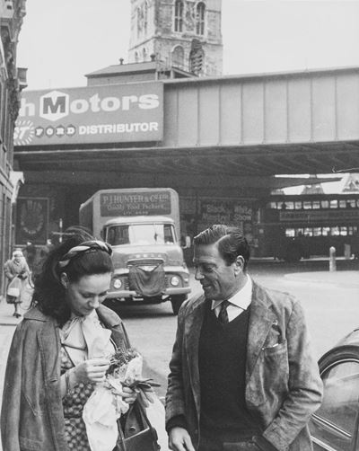 Raf Vallone - Stampa vintage alla gelatina ai sali d'argento