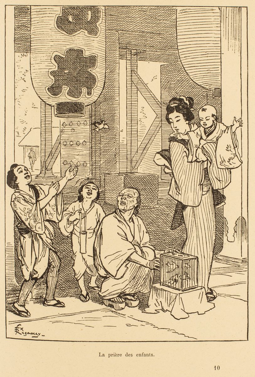 Émile Guimet - Promenades Japonaises: Tokio - Nikko. Dessins Par Felix Regamey