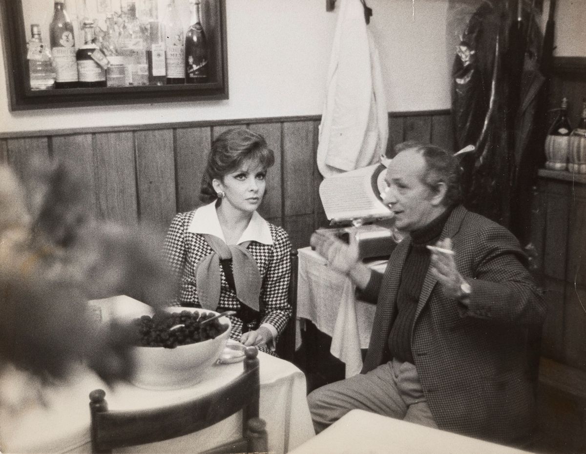 Pierluigi Praturlon - Tonight...with Gina Lollobrigida - Due stampe vintage alla gelatina ai sali...