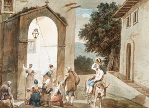 "Chapel of nocturnal prayers in Tivoli"