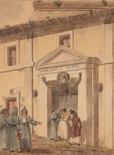 "s. Giuseppe dei Falegnami Sopra il Carcere Mamertino"