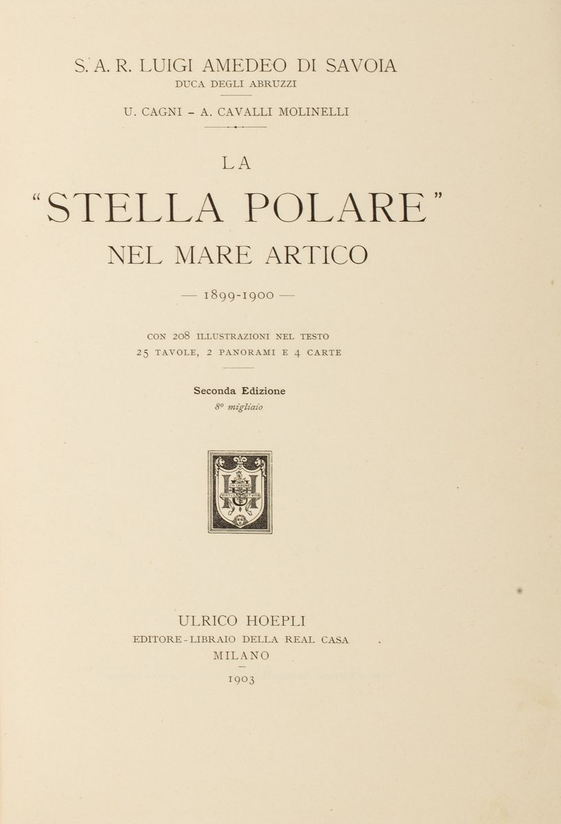 Luigi Amedeo Savoia - La Stella Polare nel Mare Artico - 1899-1900
