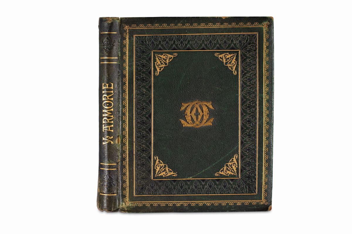 Victorian Album Of Arms, Crests, And Monograms