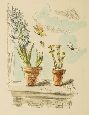 Libri d'artista - De Pisis, Filippo - Alcune poesie e dieci litografie a colori