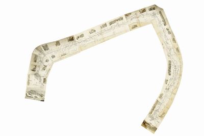 Carta Itineraria con Cenni Illustrativi sulla Linea della I. R. Strada Ferrata Ferdinandea Lombar...