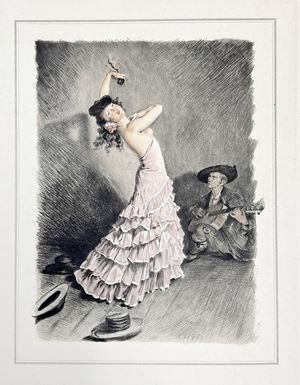 Ilustrato francese - La femme et le pantin