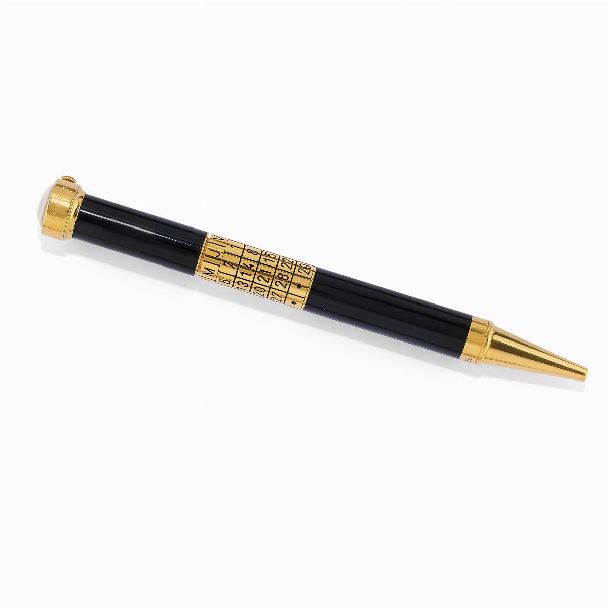 La Carterie Penna Sfera Retrattile Black & Gold – Clip Con Messaggio 'Per Te' – Confezione Regalo - 3
