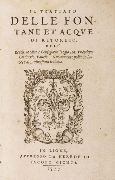 Il Trattato delle Fontane Et Acque di Ritorbio