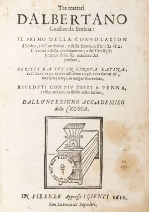 Three treaties of Albertano as judge of Brescia