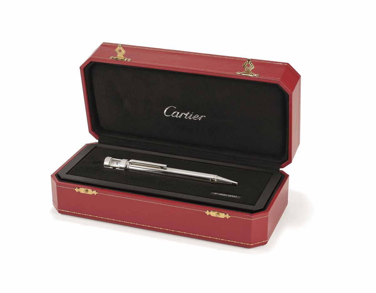 Cartier Penna a Sfera con Orologio