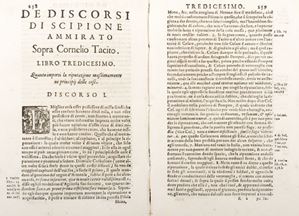 Speeches on Cornelius Tacitus again brought to light