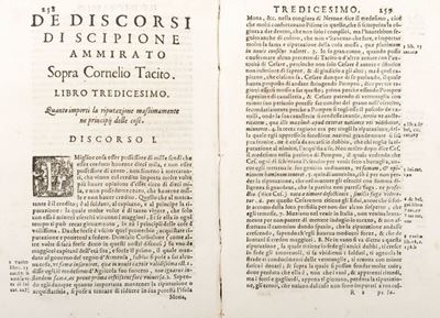 Discorsi Sopra Cornelio Tacito Nuovamente Posti in Luce