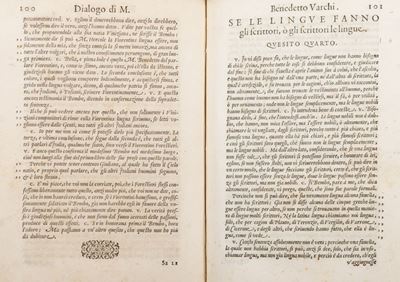 L'hercolano Dialogo di Messer Benedetto Varchi, nel Quale Si Ragiona Generalmente delle Lingue, &...