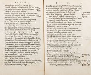 Omero, Divo, Andrea - Homeri Poetarum omnium principis Ilias, Andrea Diuo Iustinopolitao interprete, ad verbum translata. Herodoti Halicarnassei libellus, Homeri vitam