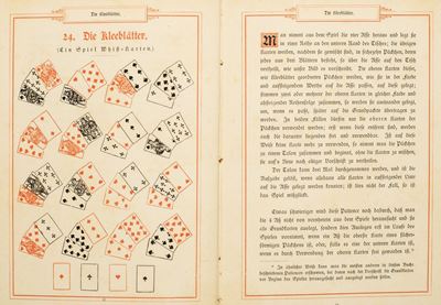 Illustriertes Buch Der Patiencen Erster Band 60 Patiencen