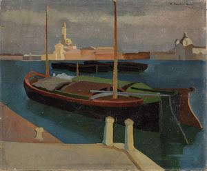 Pontecorvo Raffaele - Venice, Giudecca Canal
