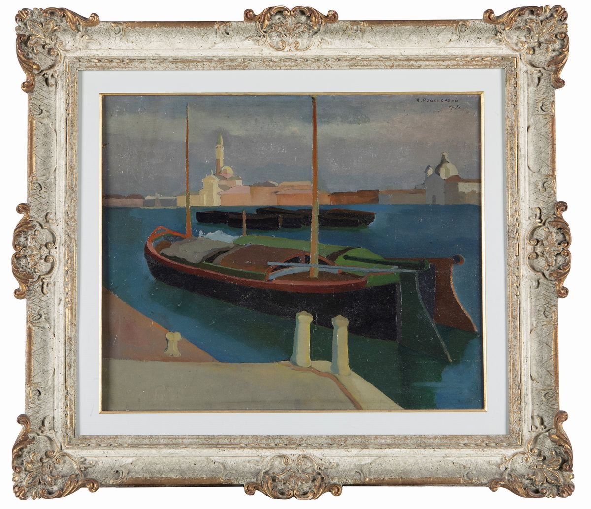 Raffaele Pontecorvo - Venezia, Canale della Giudecca