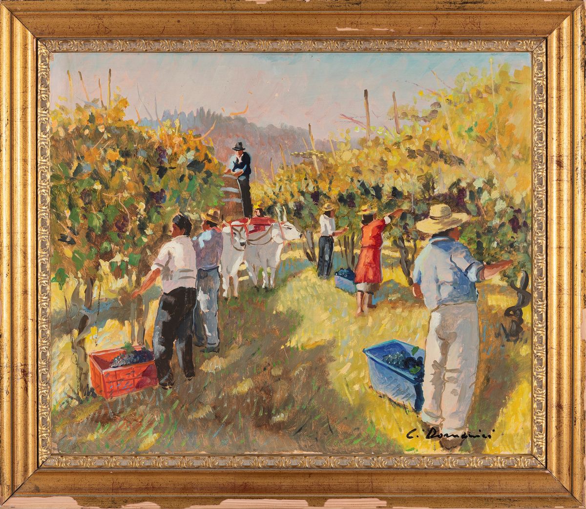 Carlo Domenici - La Vendemmia