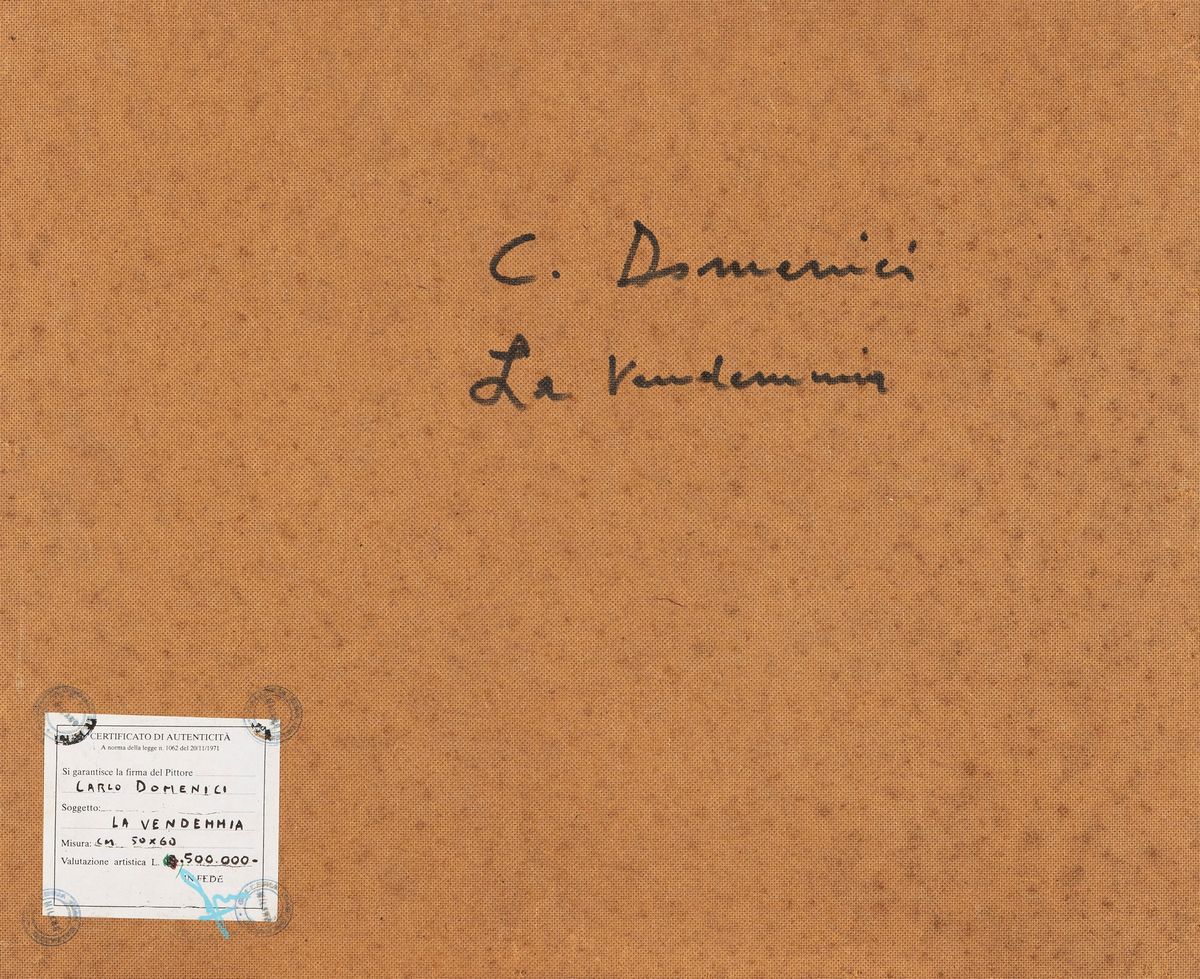 Carlo Domenici - La Vendemmia