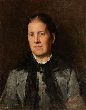 Ciani Cesare - Portrait of the mother
