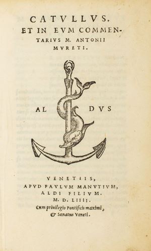 Catullo, Gaio Valerio - Catullus et in eum commentarius M. Antonii Mureti