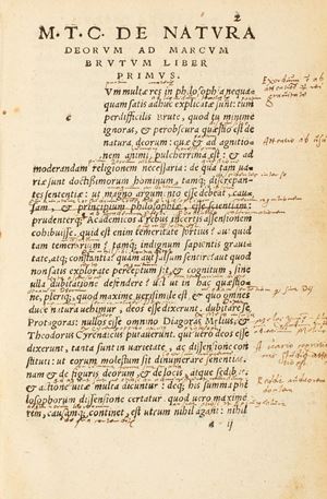 Cicerone, Marco Tullio - Philosophicorum volumen secundum. Post postremam Naugerianam et Victorianam correctionem.