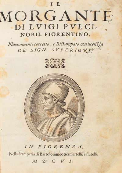 Il Morgante [...] Nuovamente Corretto e Ristampato