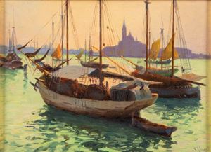Novo Stefano - Boats in the lagoon