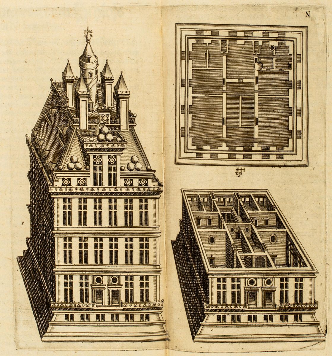 Jacques Perret - Architectura Et Perspectiva: Etlicher Festungen, Stadt, Kirchen, Schlösser
