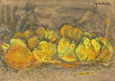 Senza titolo, tempera su carta