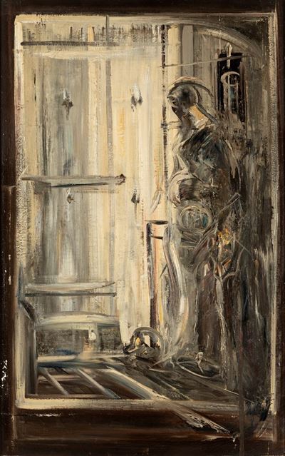 Cella, olio su tela 1981
