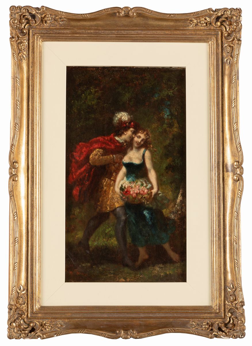 Narcisse Virgilio Díaz De la Peña - Il Bacio Rubato
