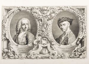 Urbis venetiarum prospectus celebriores, ex Antonii Canal tabulis XXXVIII. Aere expressi ab Antonio Viesentini in partes tres distributi.