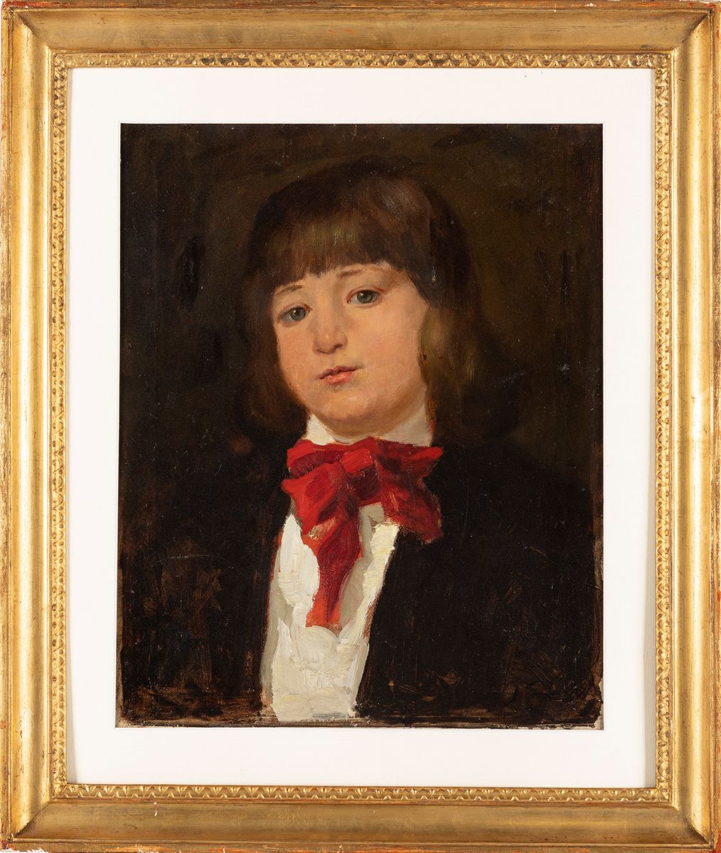 Modesto Faustini - Ritratto del Figlio Arnaldo