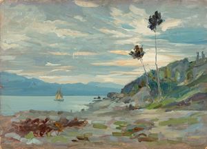 Verni Arturo - View of Lake Garda